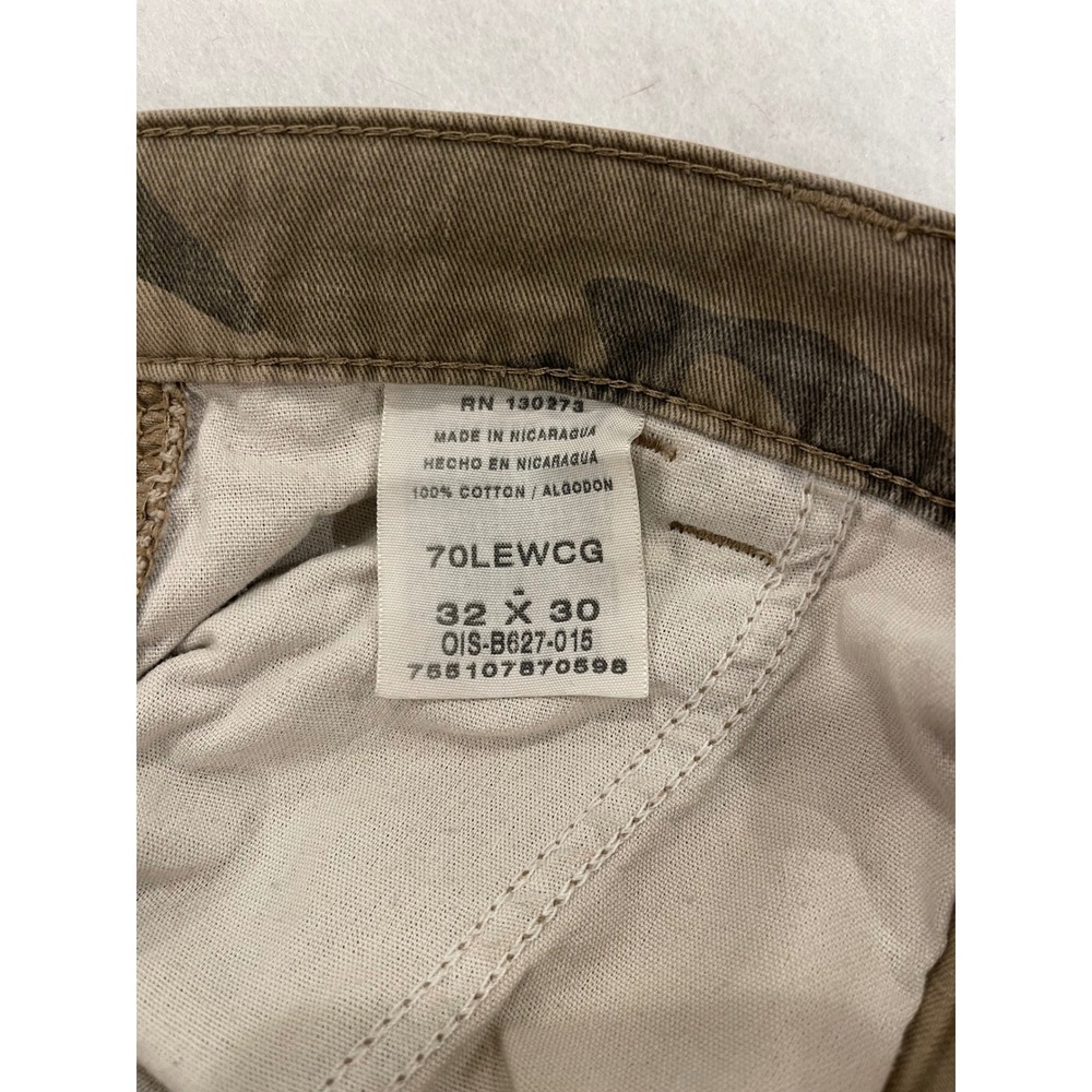 Wrangler Mens‎ Camo Cargo Pants Brown Tan Relaxed Fit Straight Leg 34 Waist - Picture 11 of 11
